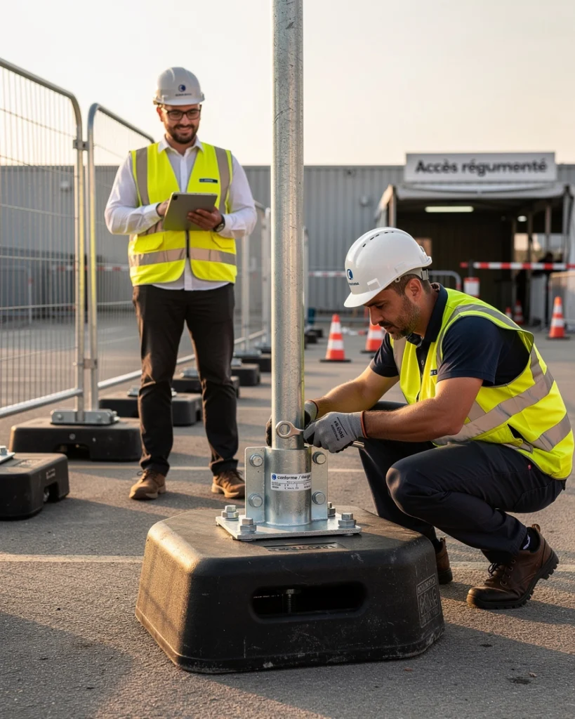 protection des chantiers